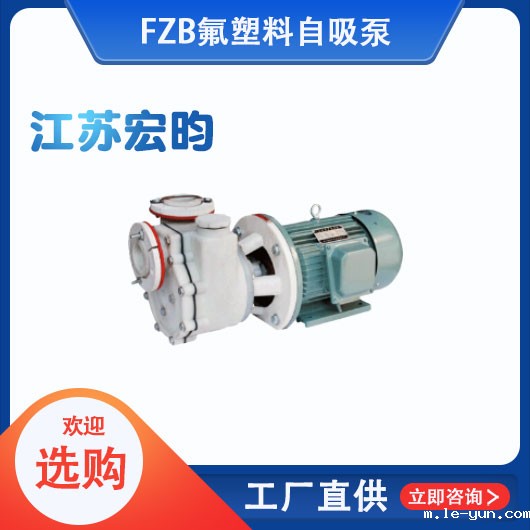 FZB氟塑料自吸泵