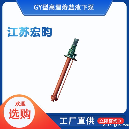 GY型高温熔盐液下泵